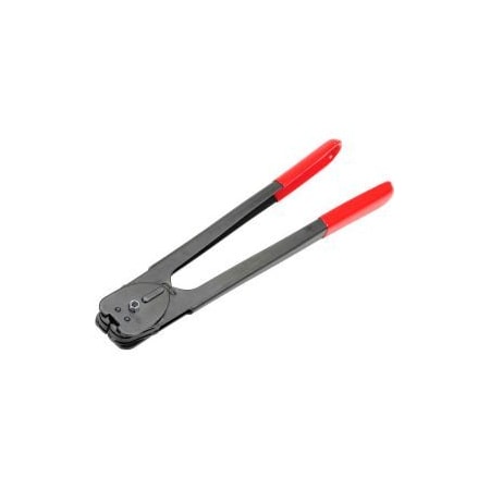 Pac Strapping Products Pac Strapping Heavy Duty Double Notch Sealer for 3/4" Strap Width, Black & Red S680-HD